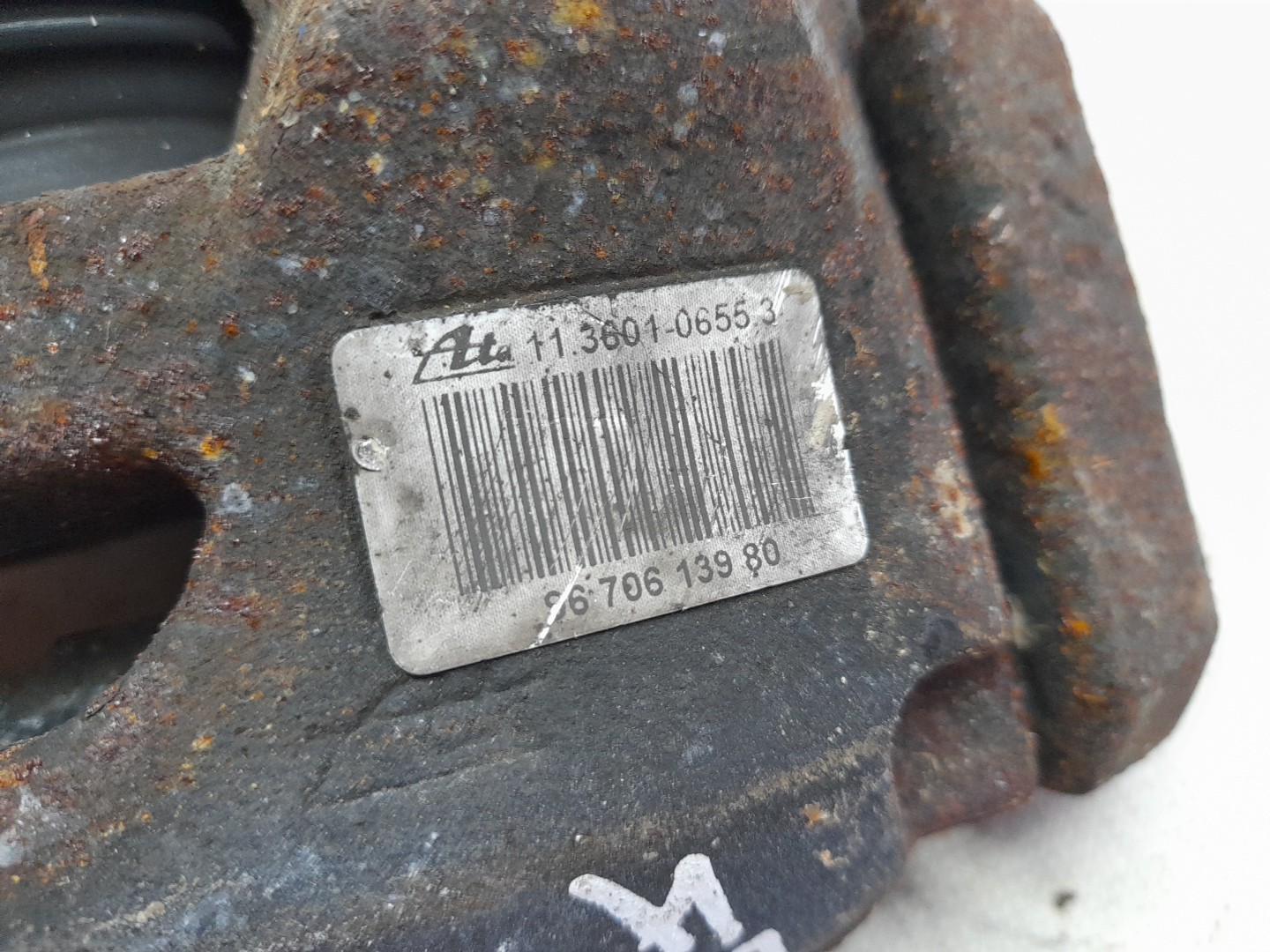 Pinça travão / maxila de travão frente esquerda PEUGEOT Partner II Imagem-2