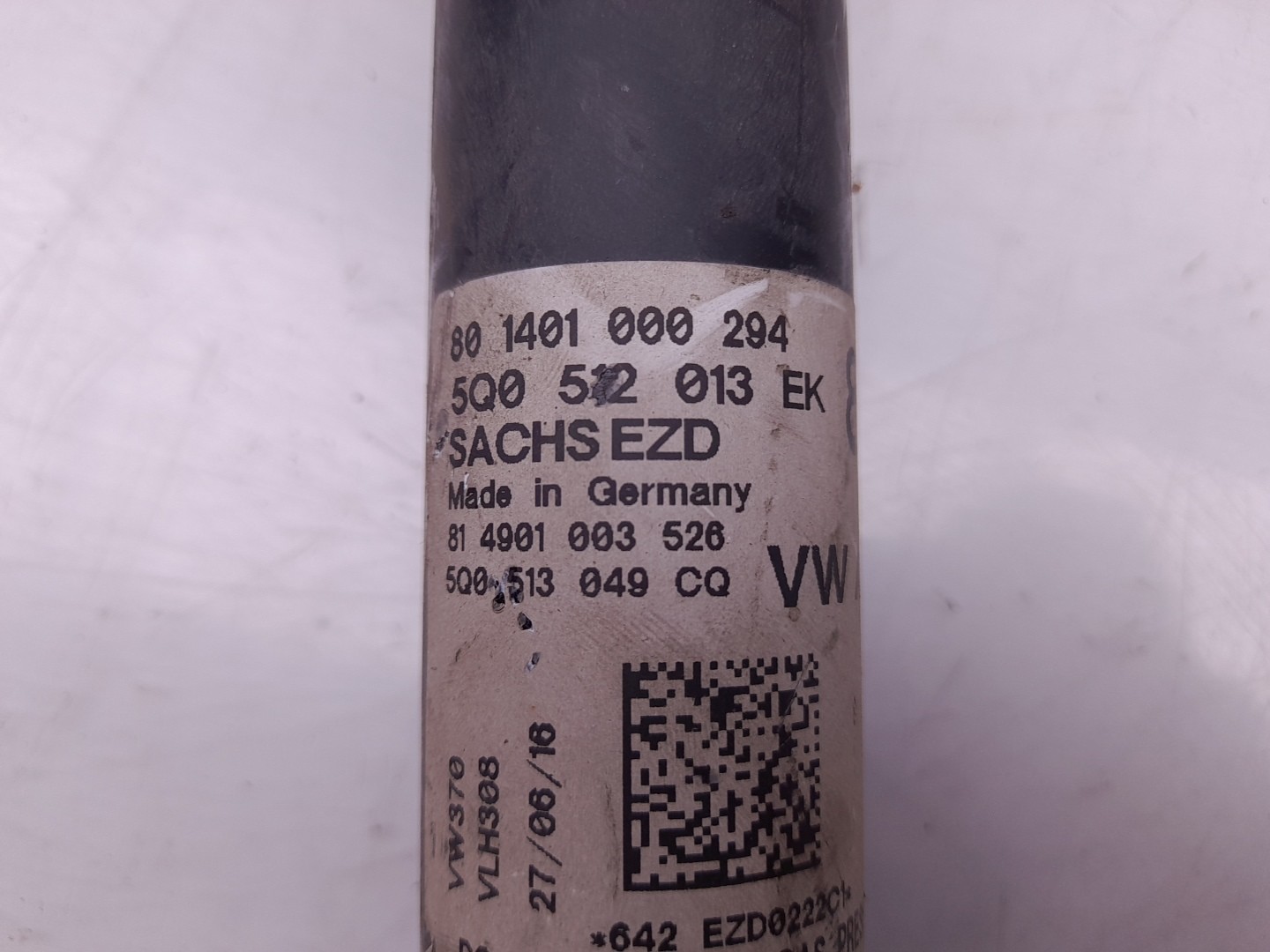 Right Rear Shock Absorber VOLKSWAGEN Golf VII (5G1, BQ1, BE1, BE2) Imagem-1