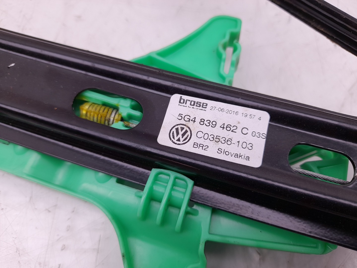 Lève-vitre arrière Droite VOLKSWAGEN Golf VII (5G1, BQ1, BE1, BE2) Imagem-2