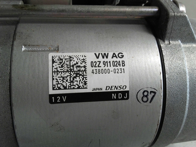 Motor de arranque VOLKSWAGEN Golf VII (5G1, BQ1, BE1, BE2) Imagem-1