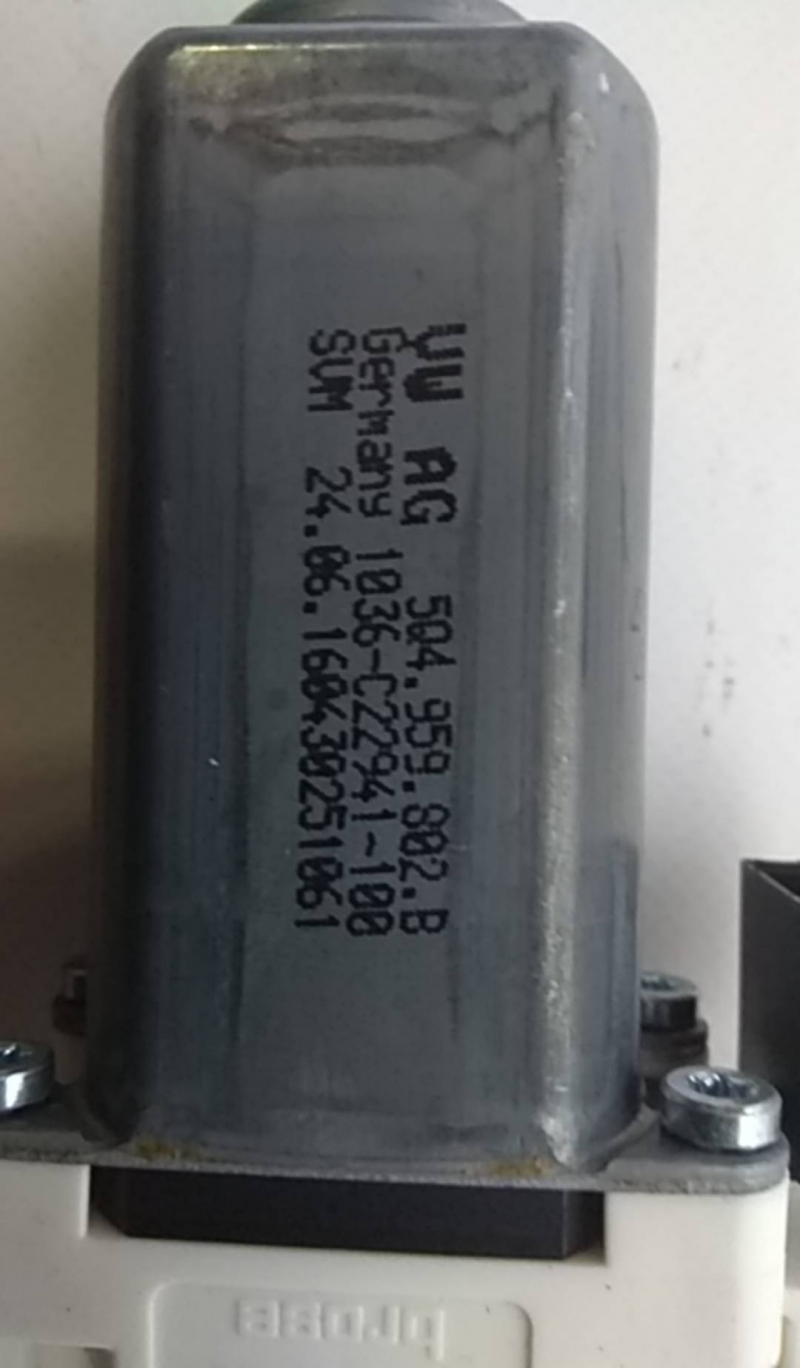 Motor vidro frente direito VOLKSWAGEN Golf VII (5G1, BQ1, BE1, BE2) Imagem-2