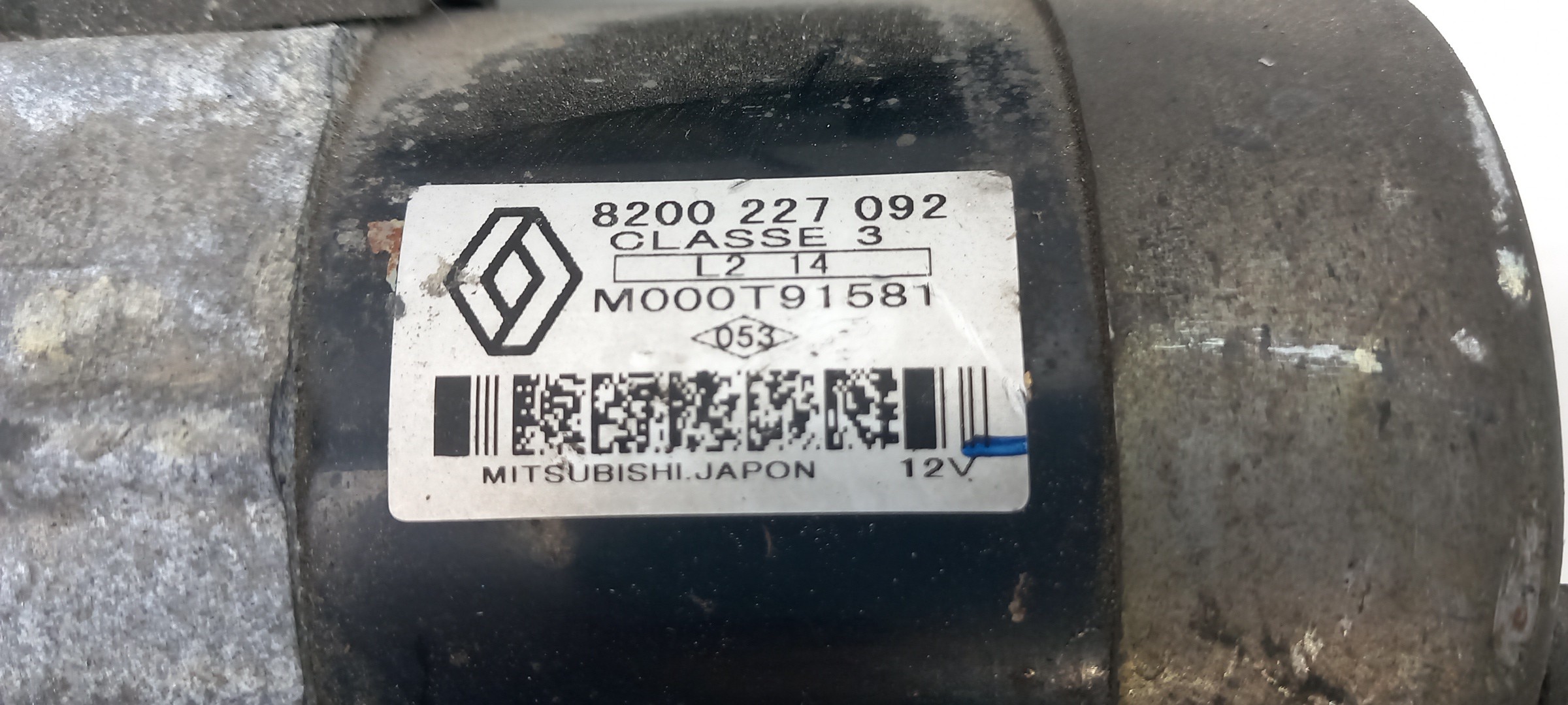 Starter Motor RENAULT Clio II (BB0/1/2_, CB0/1/2_) Imagem-1