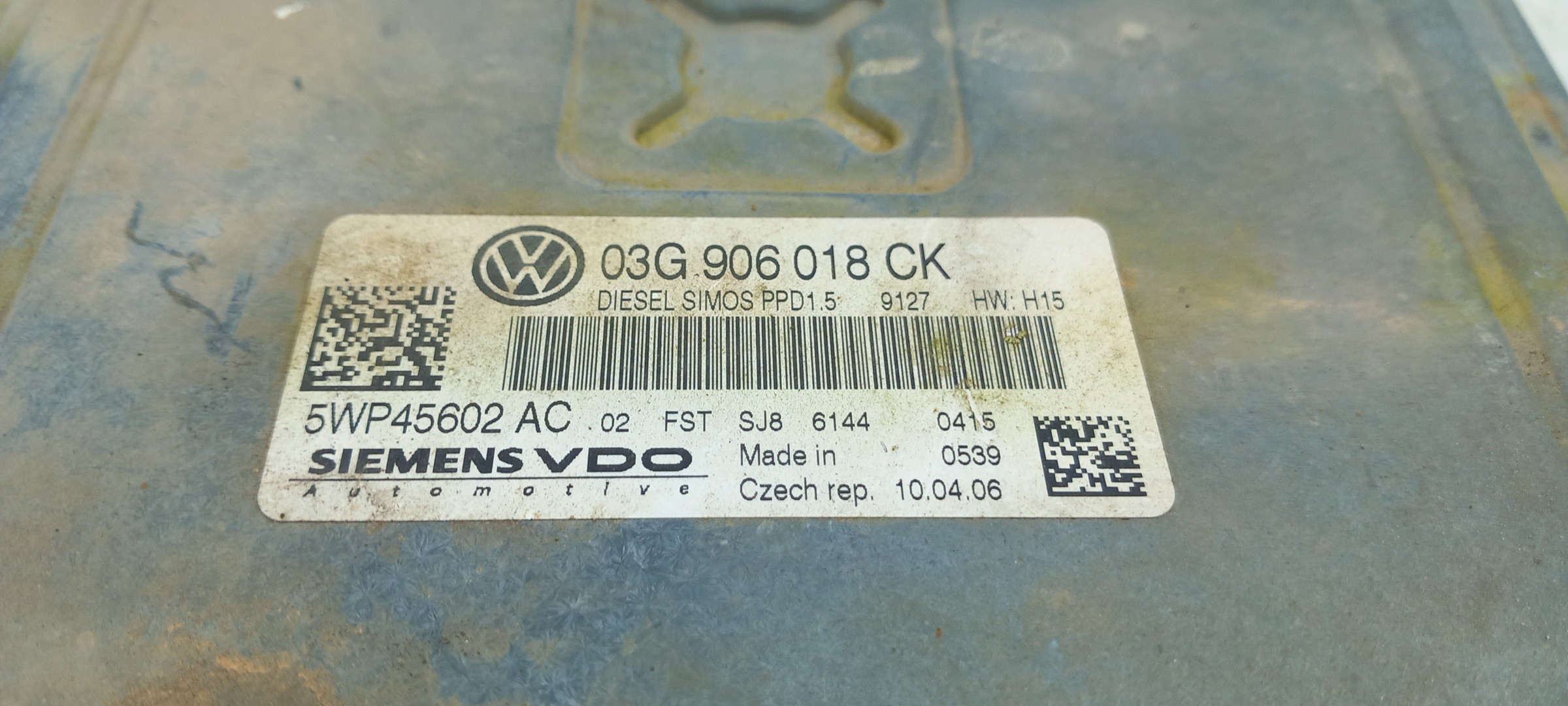 Centralina motore / ECU VOLKSWAGEN Passat (3C2) Imagem-2