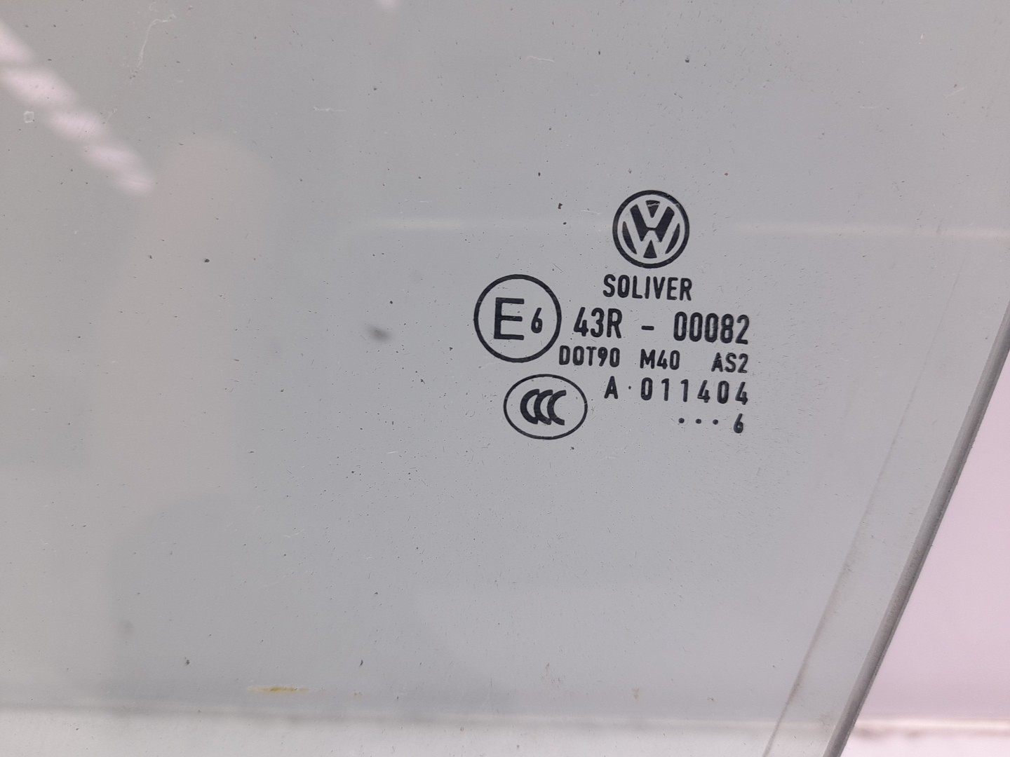 Vitre porte avant gauche VOLKSWAGEN Passat (3C2) Imagem-1