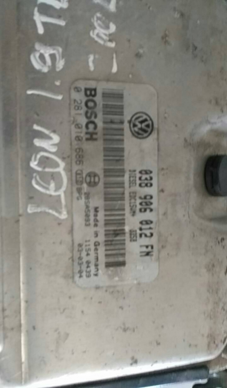 Engine control unit / ECU SEAT Leon (1M1) Imagem-2