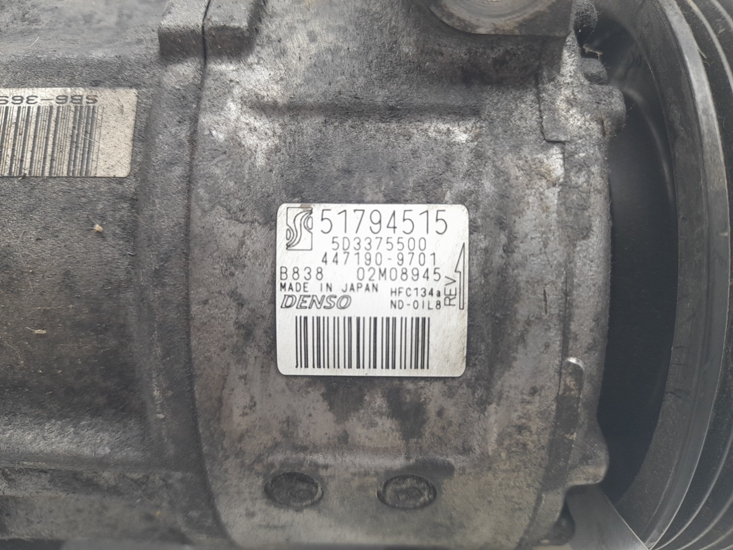 AC compressor FIAT Punto Evo (199_) Imagem-3