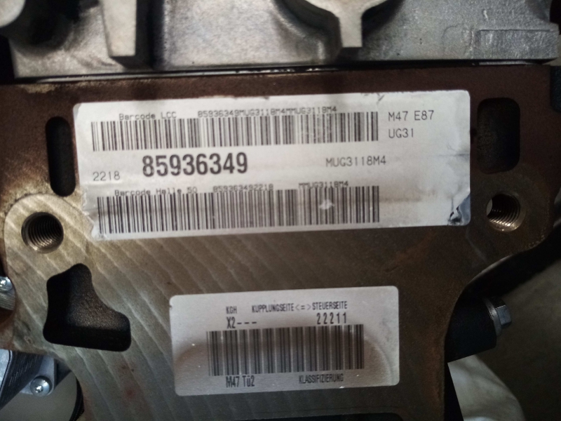 Complete Engine BMW 1 (E87) Imagem-2