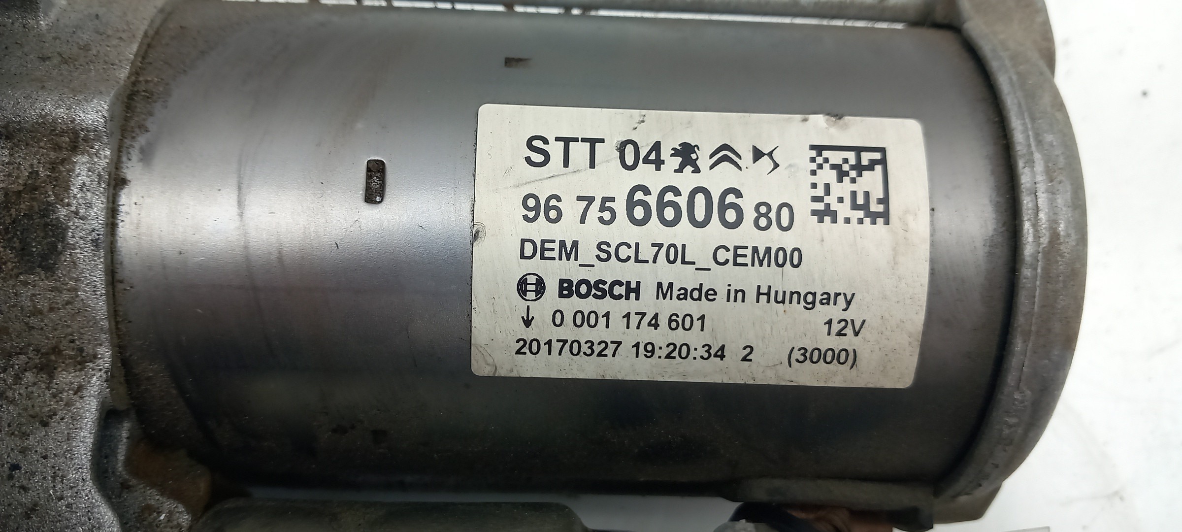 Starter Motor CITROËN C3 III (SX) Imagem-2