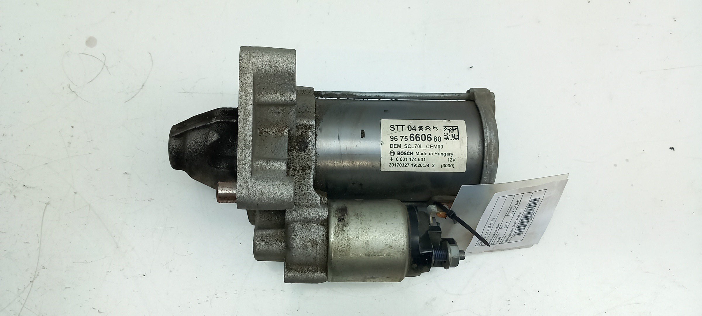 Starter Motor CITROËN C3 III (SX) Imagem-4