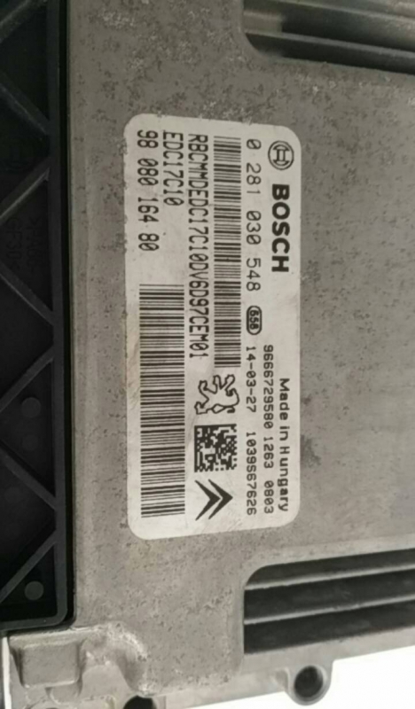 Centralina motor / ECU PEUGEOT 308 II Imagem-1