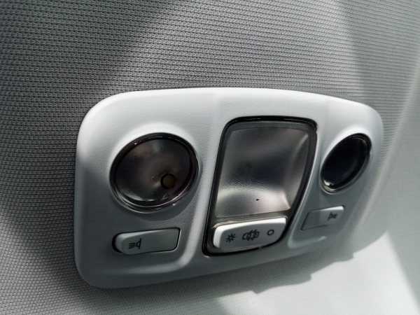 Front seat light