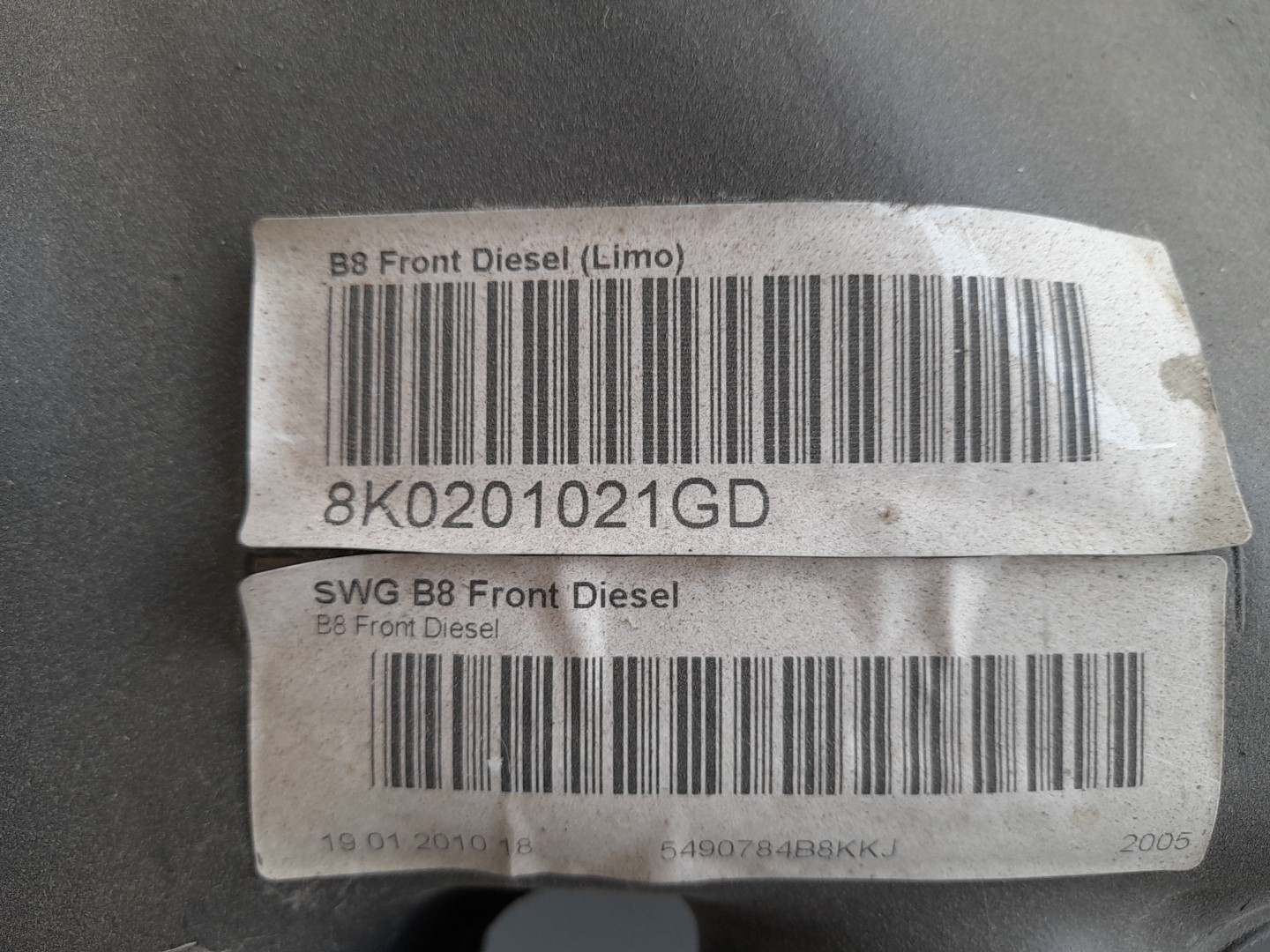 Serbatoio carburante AUDI A4 Avant (8K5, B8) Imagem-1