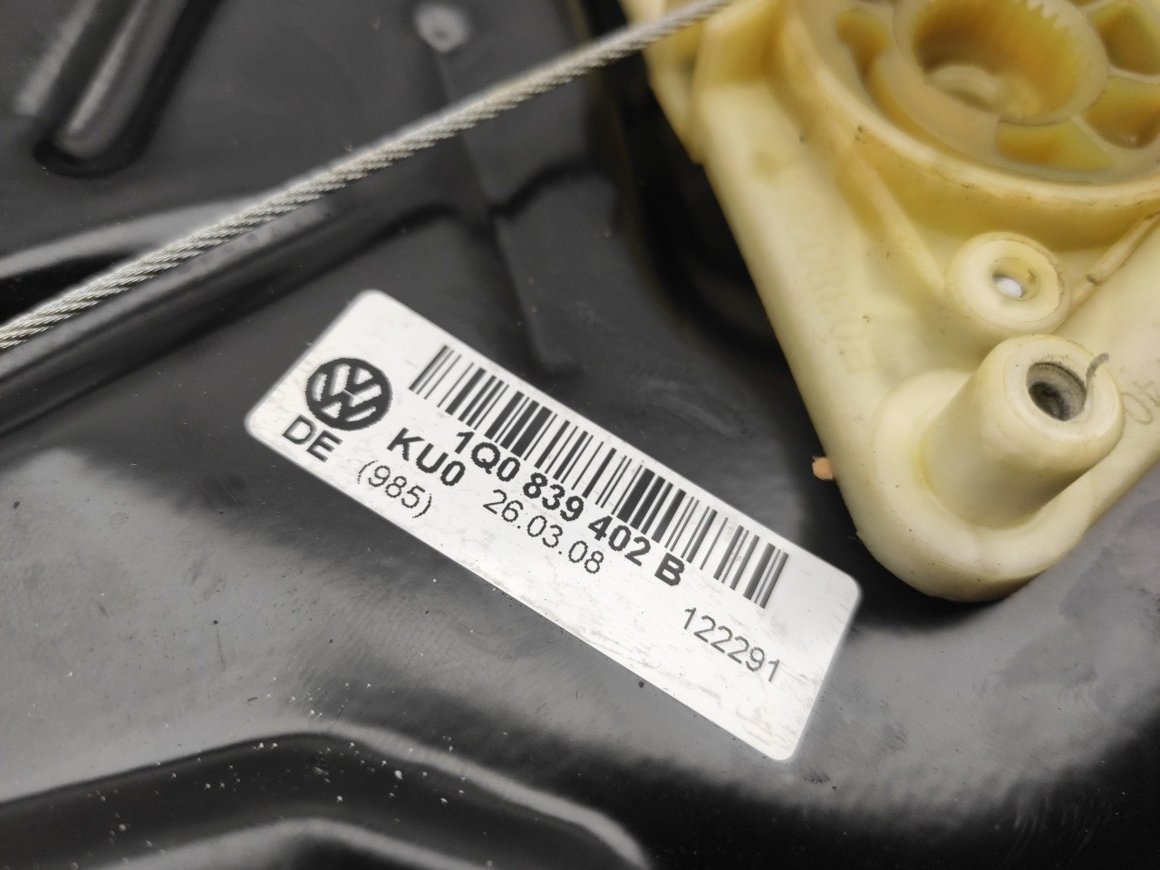 Lève-vitre arrière Droite VOLKSWAGEN Eos (1F7, 1F8) Imagem-2