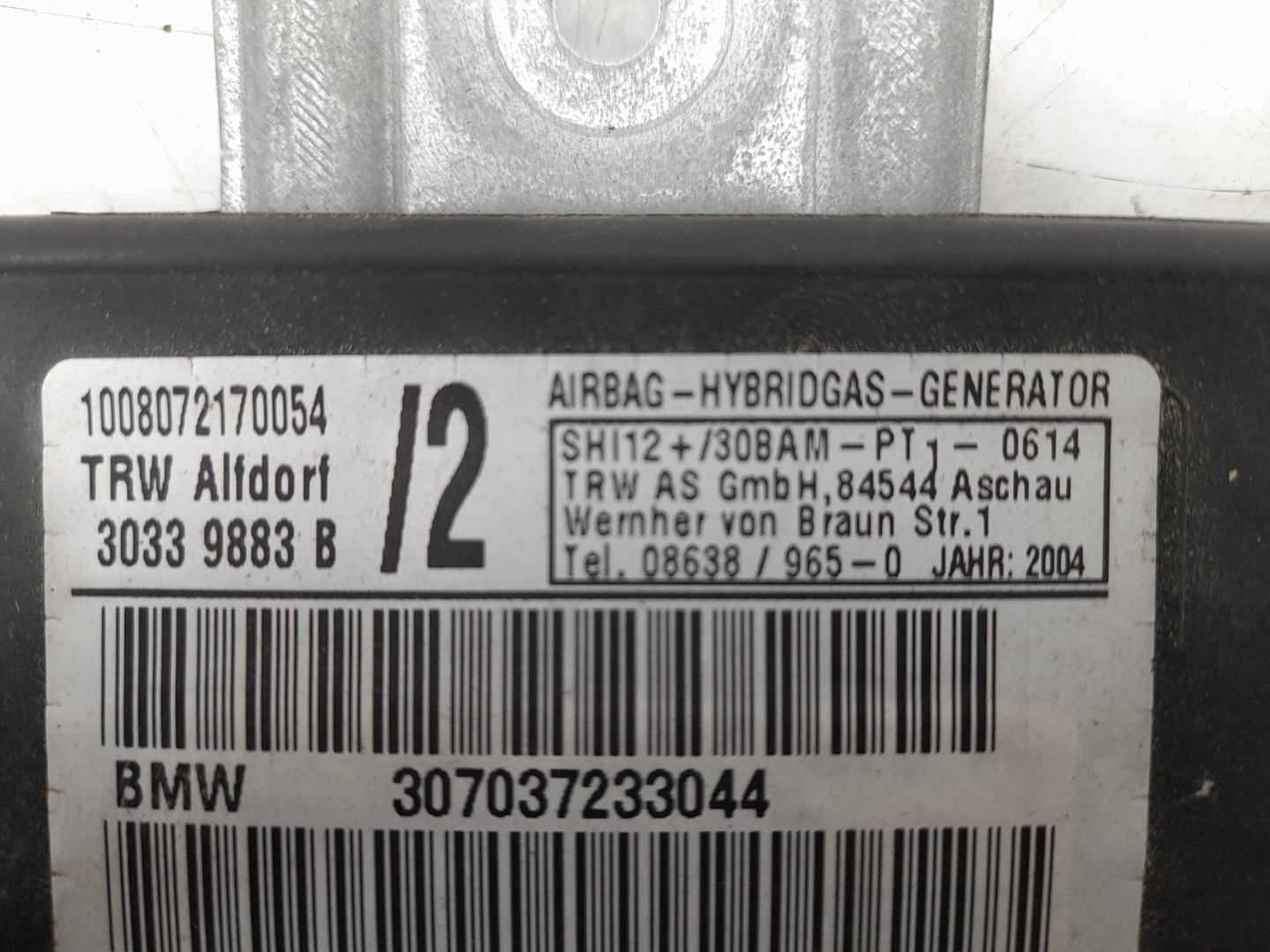 Left Front Side Airbag BMW X5 (E53) Imagem-2