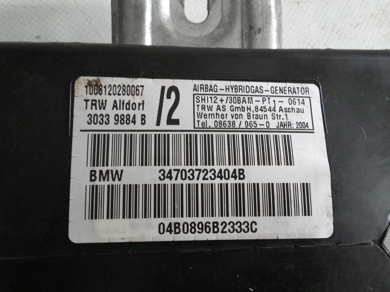 Right Front Side Airbag BMW X5 (E53) Imagem-2