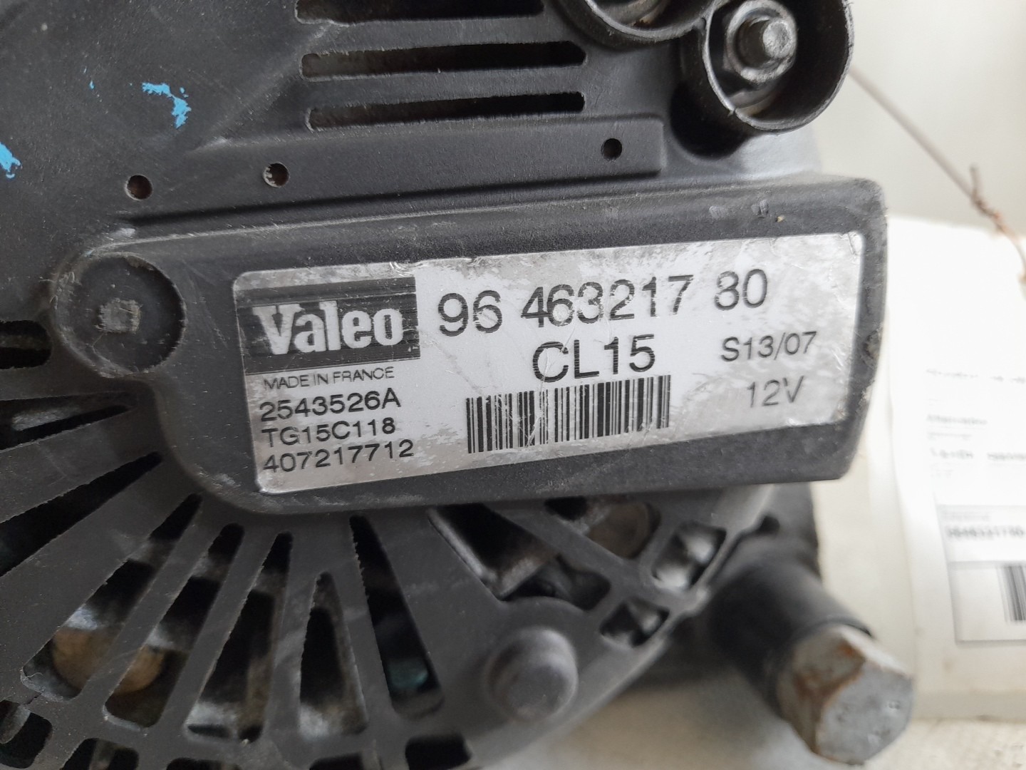 Alternador PEUGEOT 308 SW Imagem-2