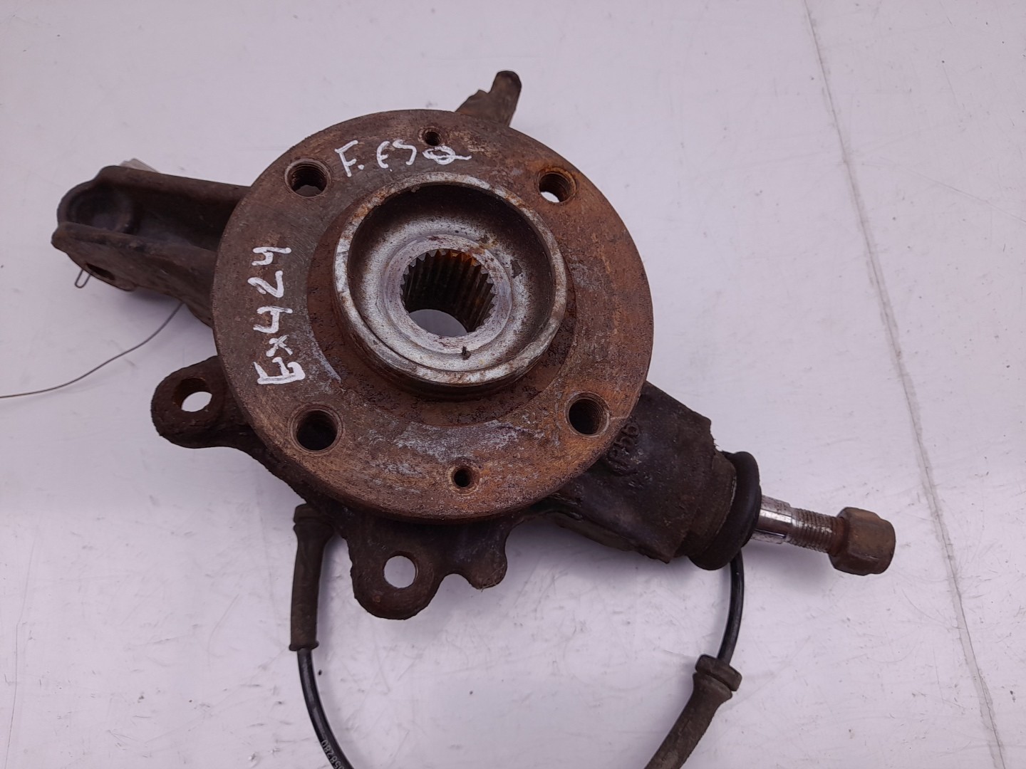 Left front steering knuckle