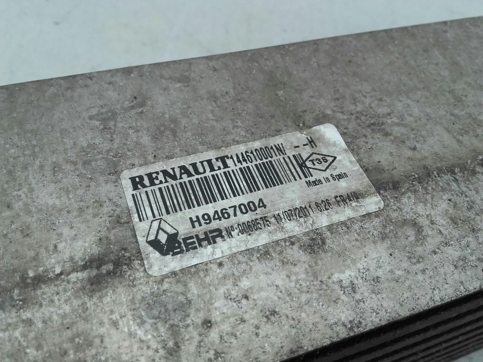 Radiateur d'intercooler RENAULT Laguna III (BT0/1) Imagem-1