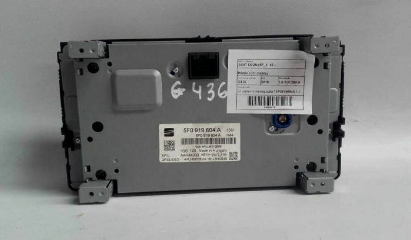 Display Monitor SEAT Leon (5F1) Imagem-2