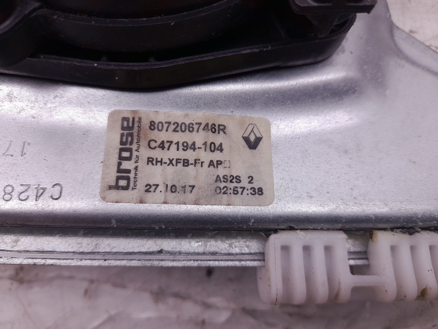 Right front window regulator RENAULT Megane IV (B9A/M_) Imagem-4