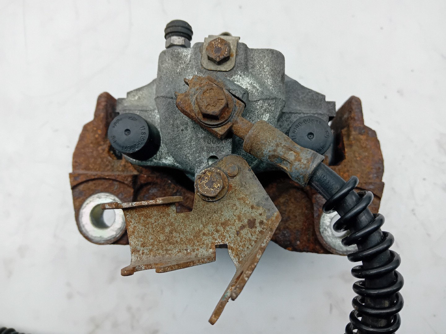 Pinza de freno Trasero Izquierdo VOLKSWAGEN Touareg (7L) Imagem-2