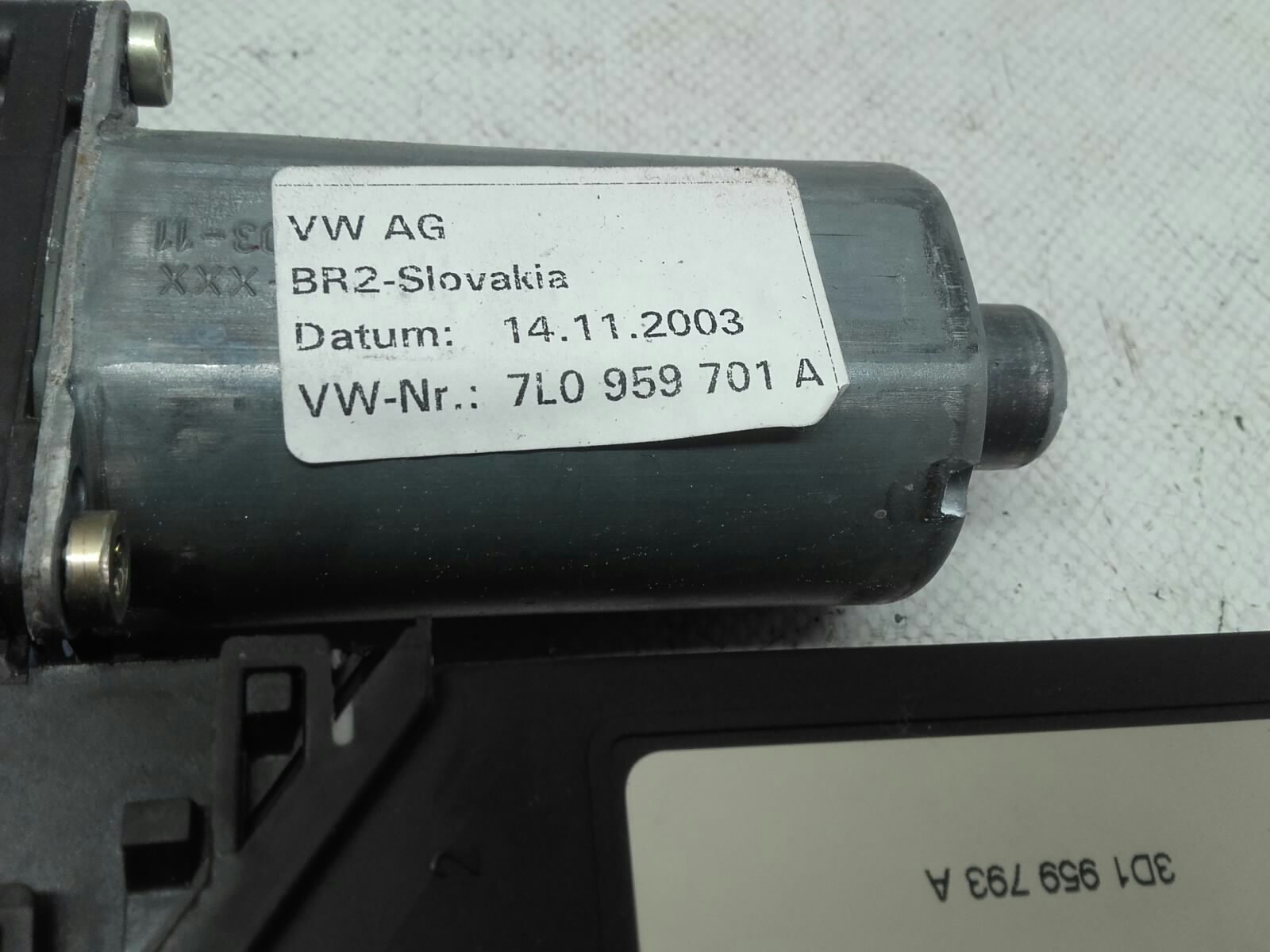Motor vidro frente esquerdo VOLKSWAGEN Touareg (7L) Imagem-2