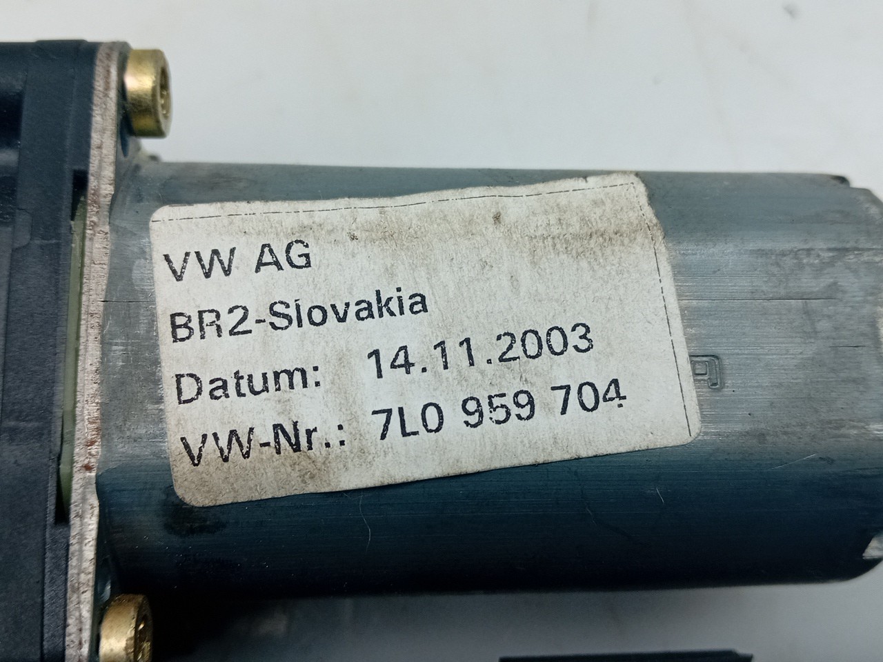 Motor vidro trás direito VOLKSWAGEN Touareg (7L) Imagem-3
