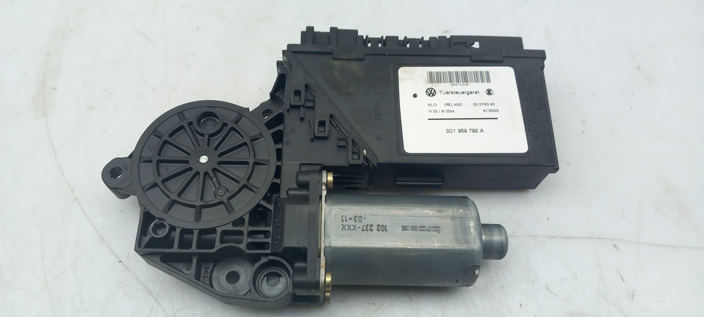 Motor vidro frente direito VOLKSWAGEN Touareg (7L) Imagem-1
