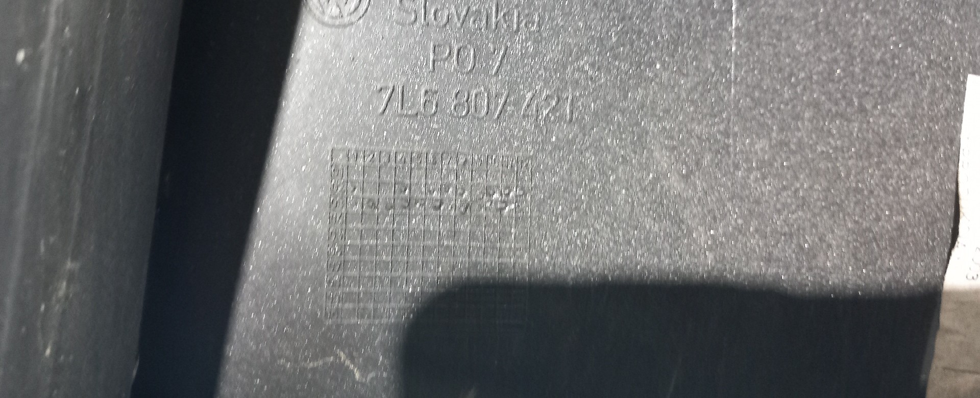 Pare-chocs arrière VOLKSWAGEN Touareg (7L) Imagem-4