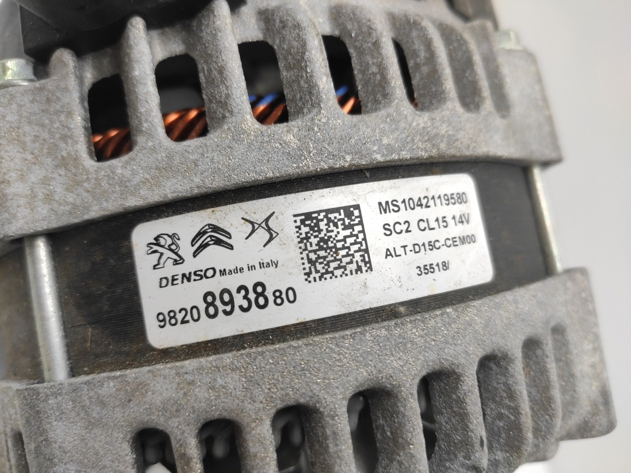 Alternador PEUGEOT 208 Imagem-3