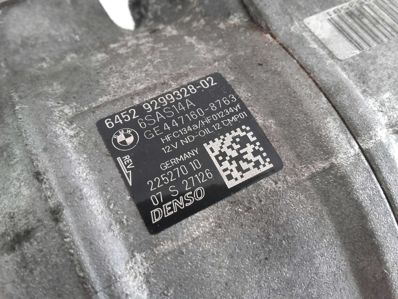 AC compressor BMW 3 (F30, F80) Imagem-2