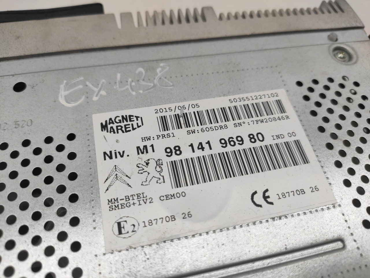 Radio / autorradio CITROËN C4 II (B7) Imagem-2