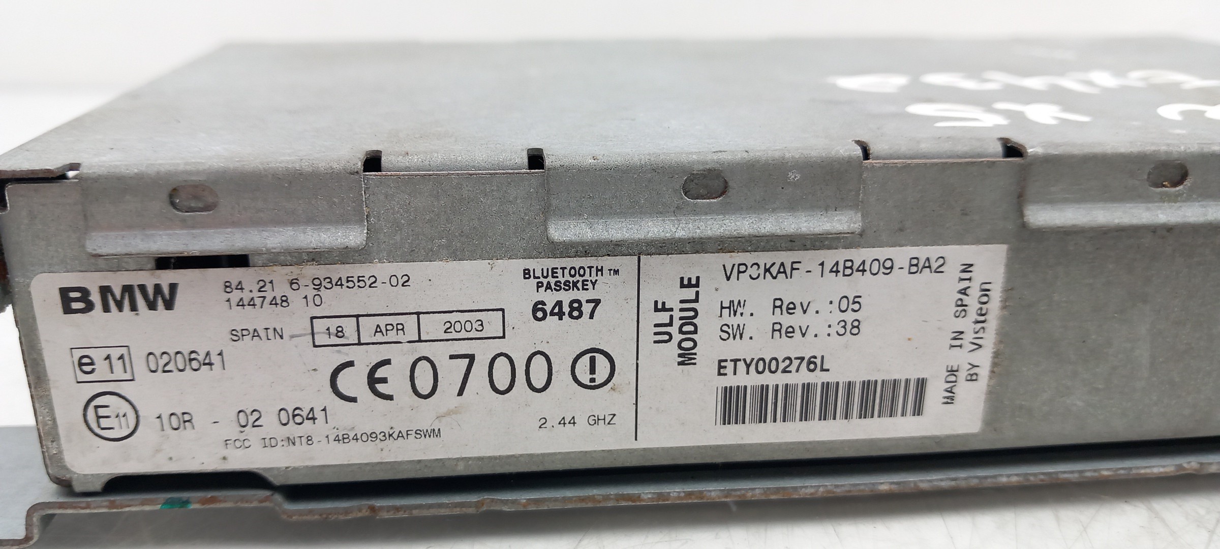Bluetooth Unit Module BMW X5 (E53) Imagem-2
