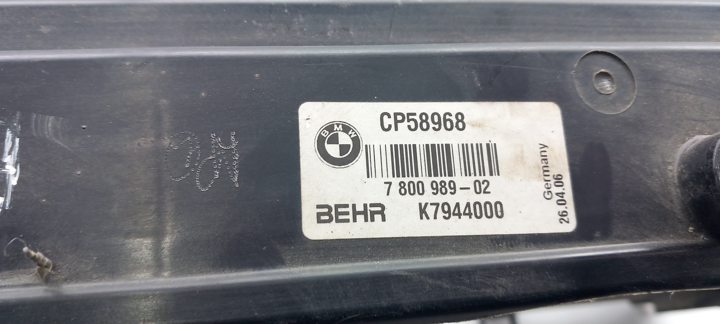 Frente em fibra ou chapa BMW 5 (E60) Imagem-2