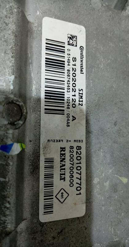 Calculateur /  Unité de contrôle moteur RENAULT Clio III (BR0/1, CR0/1) Imagem-2