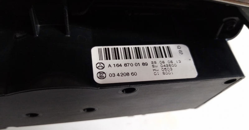 Botão / interruptor do AC MERCEDES-BENZ Classe R (W251, V251) Imagem-2