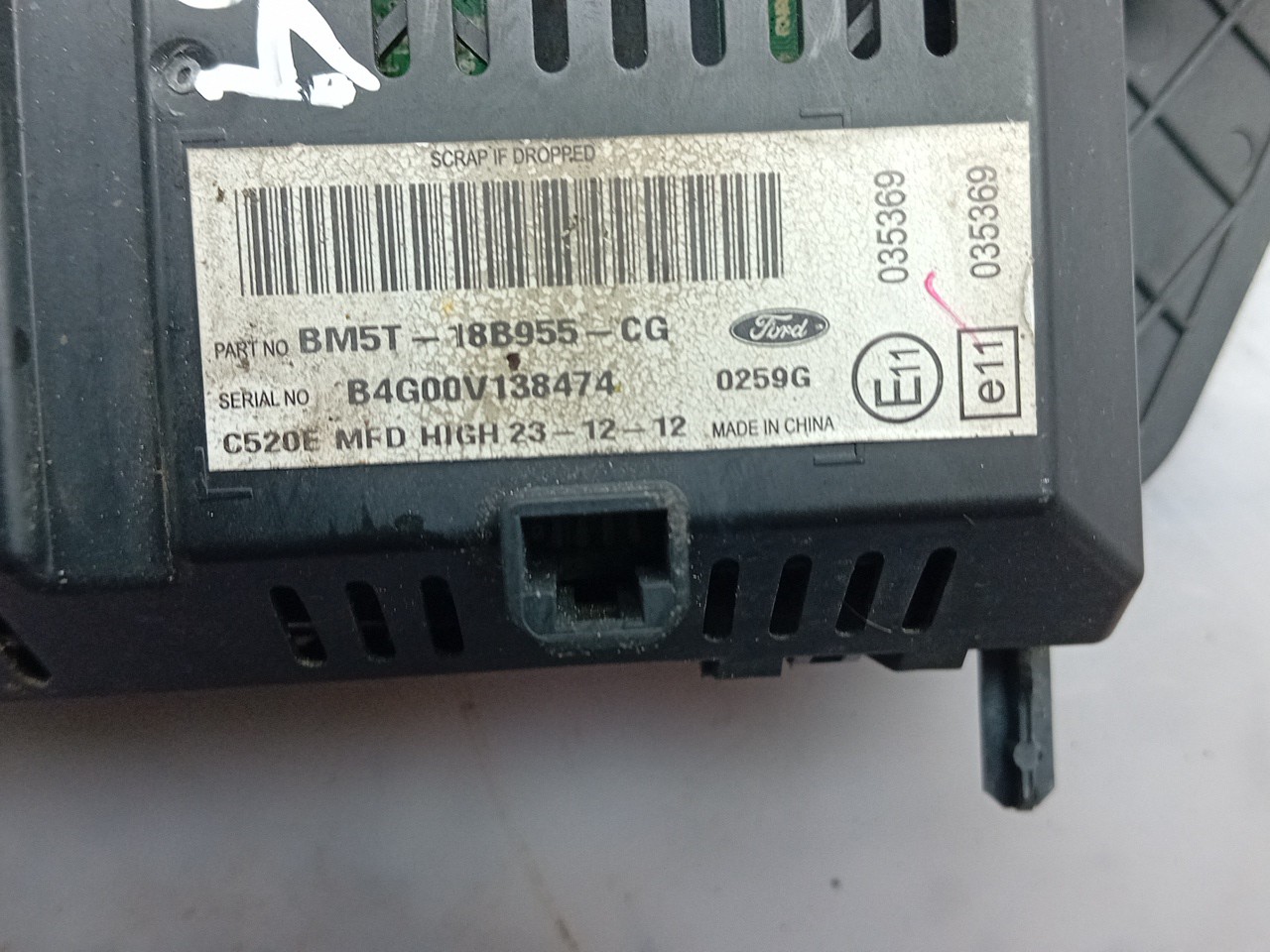 Display / schermo informazioni FORD Kuga II (DM2) Imagem-4