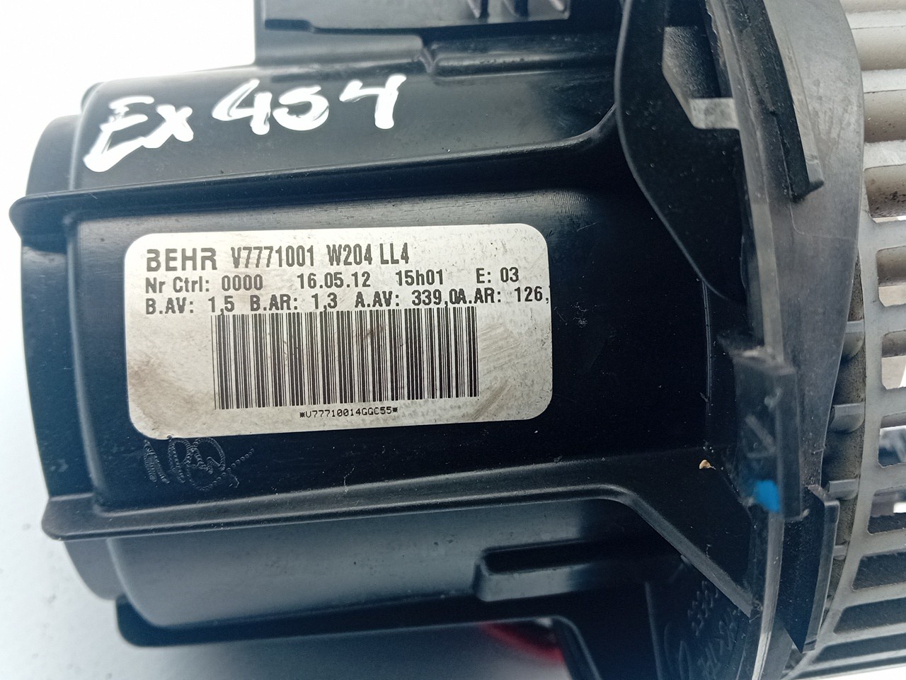 Motor da chauffage / sofagem MERCEDES-BENZ Classe E (W212) Imagem-4