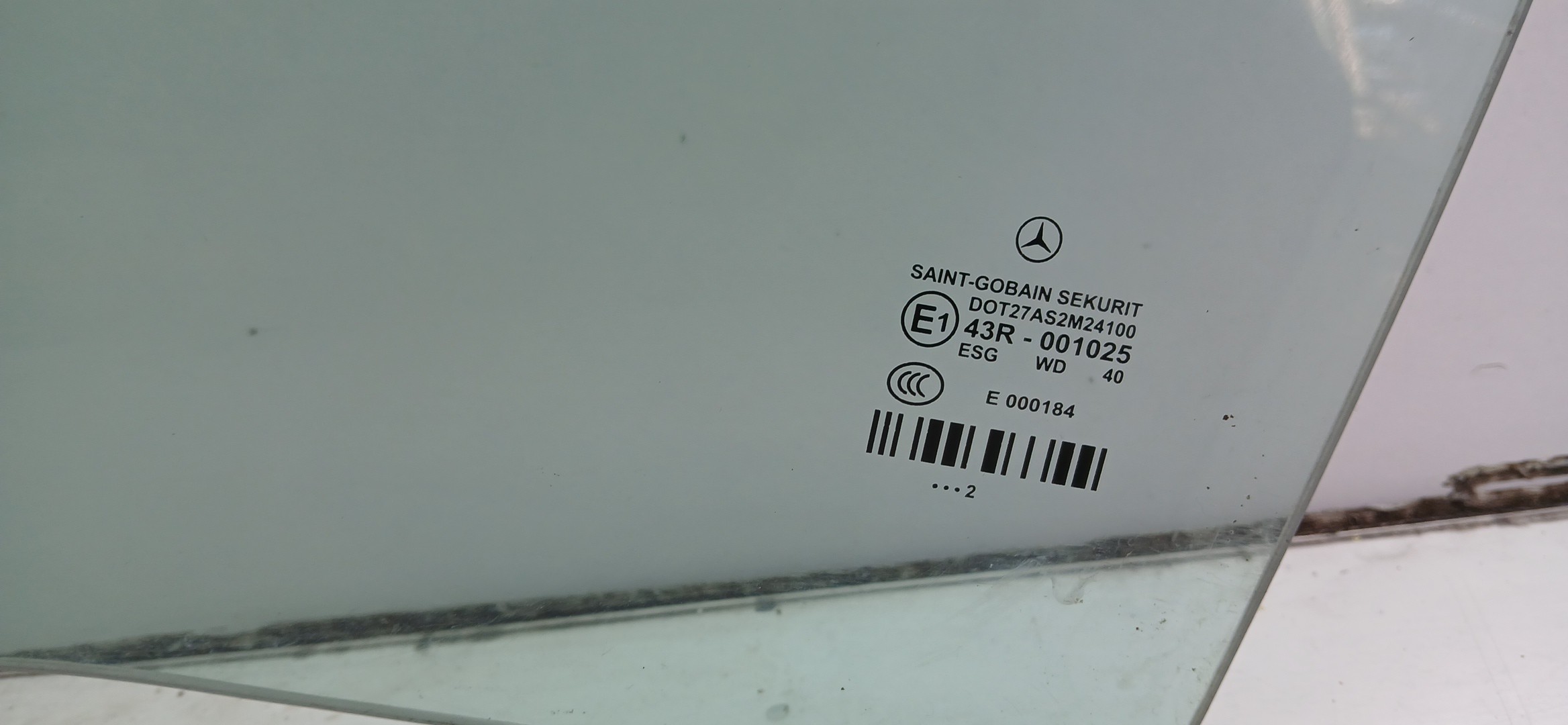 Vidro porta trás esquerdo MERCEDES-BENZ Classe E (W212) Imagem-1