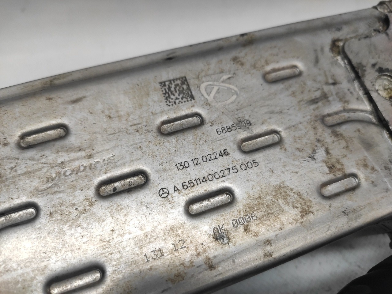 Radiateur de gaz EGR MERCEDES-BENZ Classe E (W212) Imagem-1