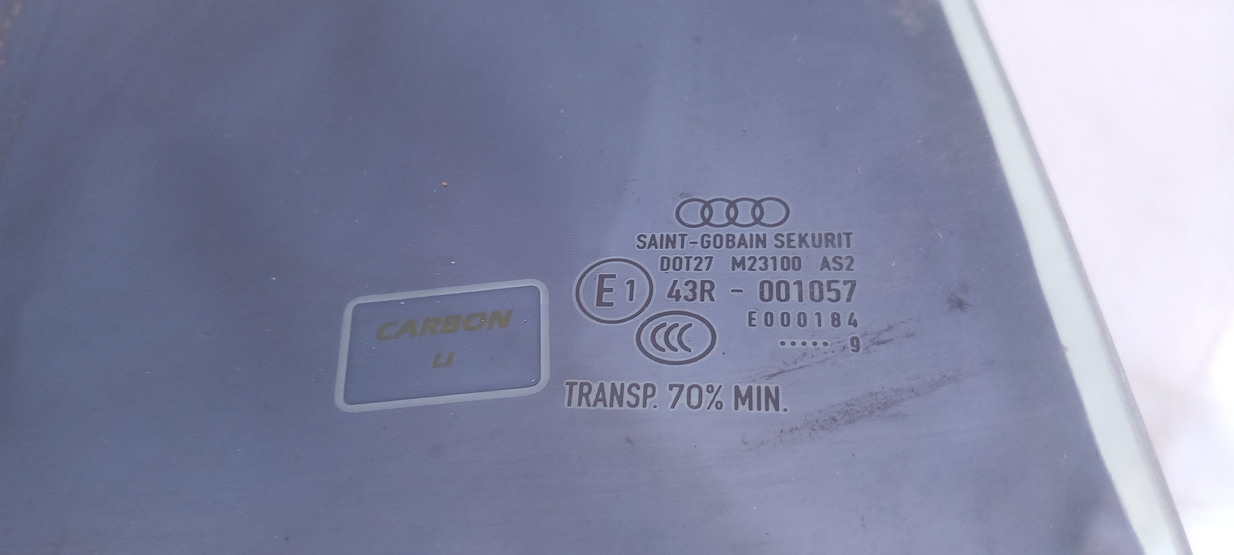 Vidro porta trás direito AUDI A3 (8V1, 8VK) Imagem-1