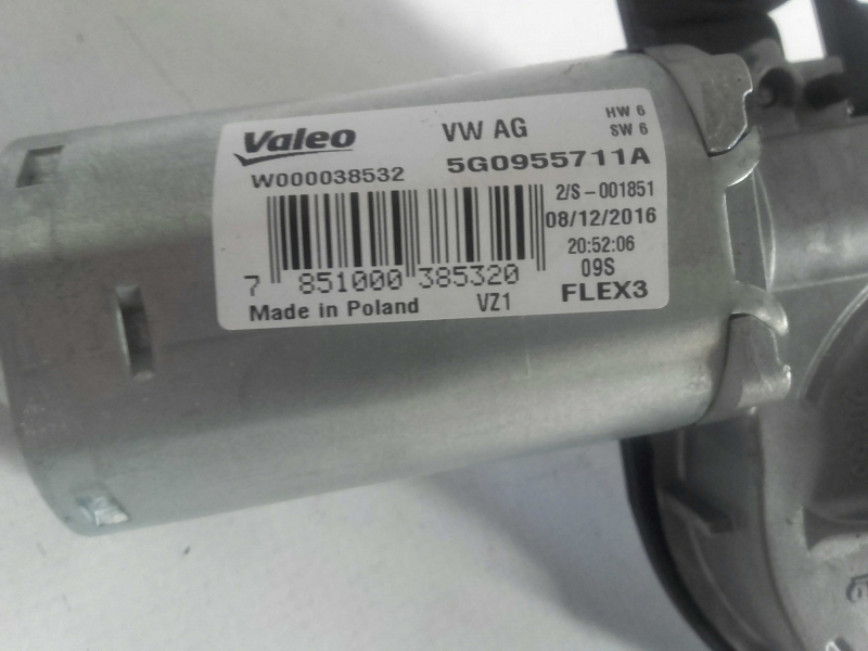 Motor limpa vidros trás VOLKSWAGEN Golf VII (5G1, BQ1, BE1, BE2) Imagem-2