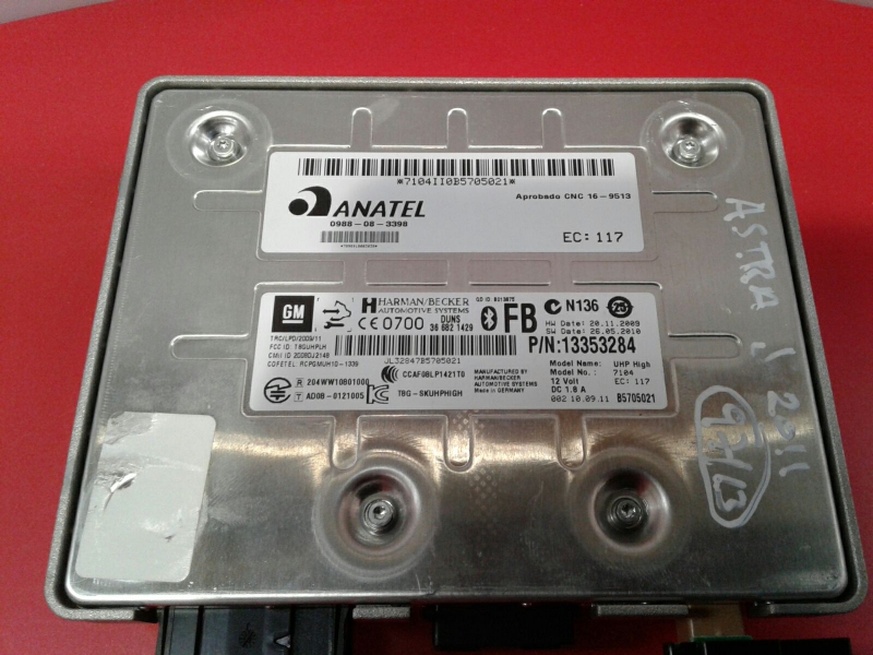 Bluetooth Unit Module OPEL Astra J Imagem-2