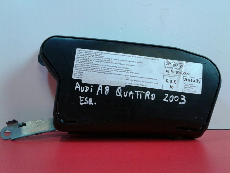 Airbag Guache AUDI A8 (4E_)