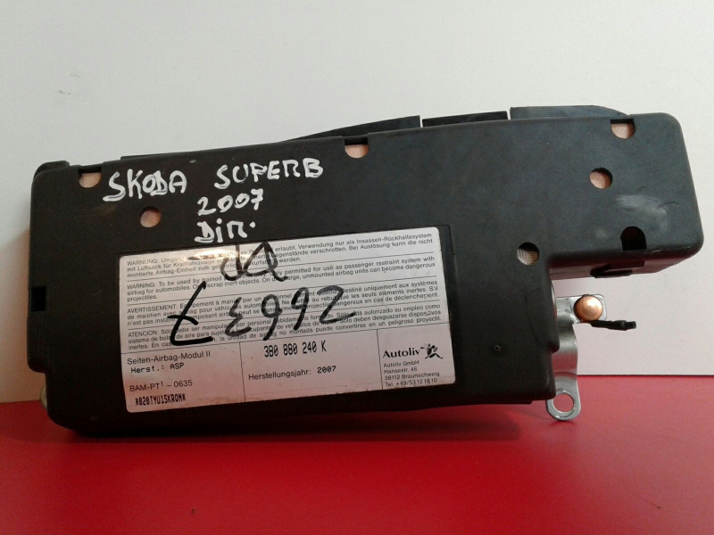 Airbag banco direito SKODA Superb I Sedan (3U4)
