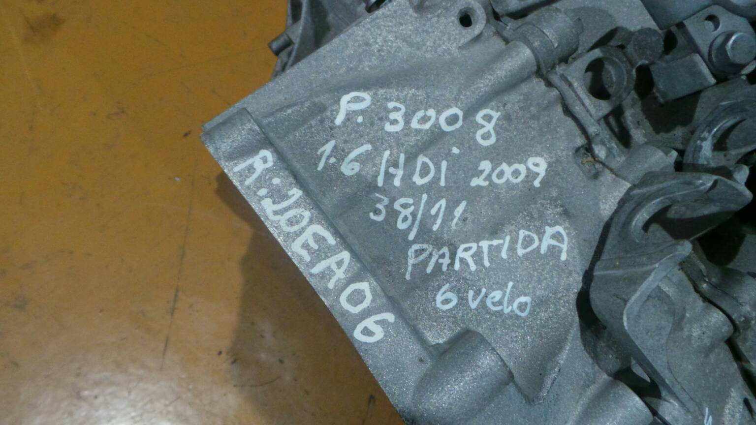 Caja de cambios manual PEUGEOT 3008 I (0U_) Imagem-5