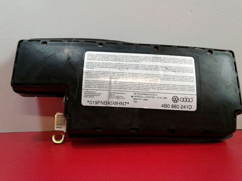 Airbag banco esquerdo AUDI A6 (4B2, C5)