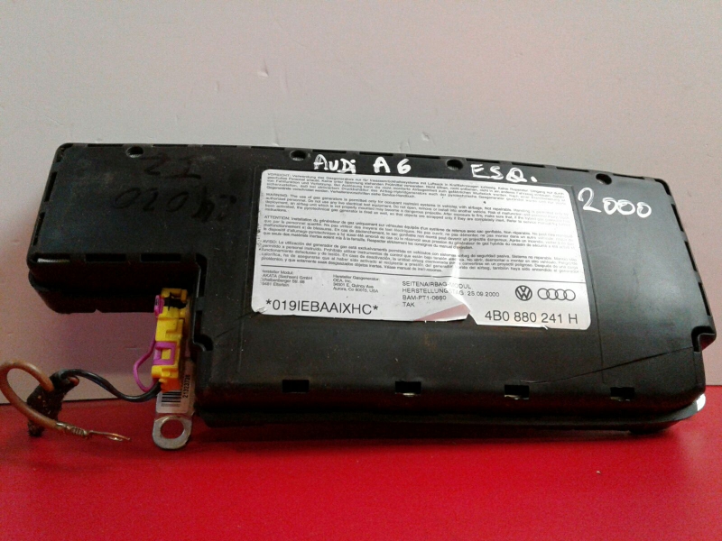 Airbag banco esquerdo AUDI A6 (4B2, C5)