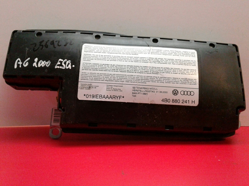 Airbag banco esquerdo AUDI A6 (4B2, C5)