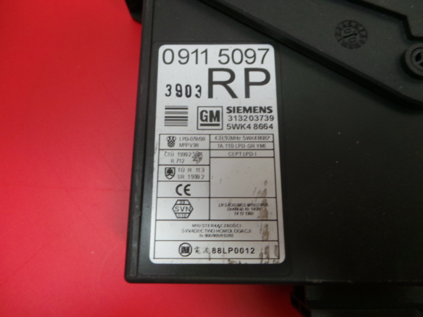 Comfort Unit Module OPEL Corsa C Imagem-2